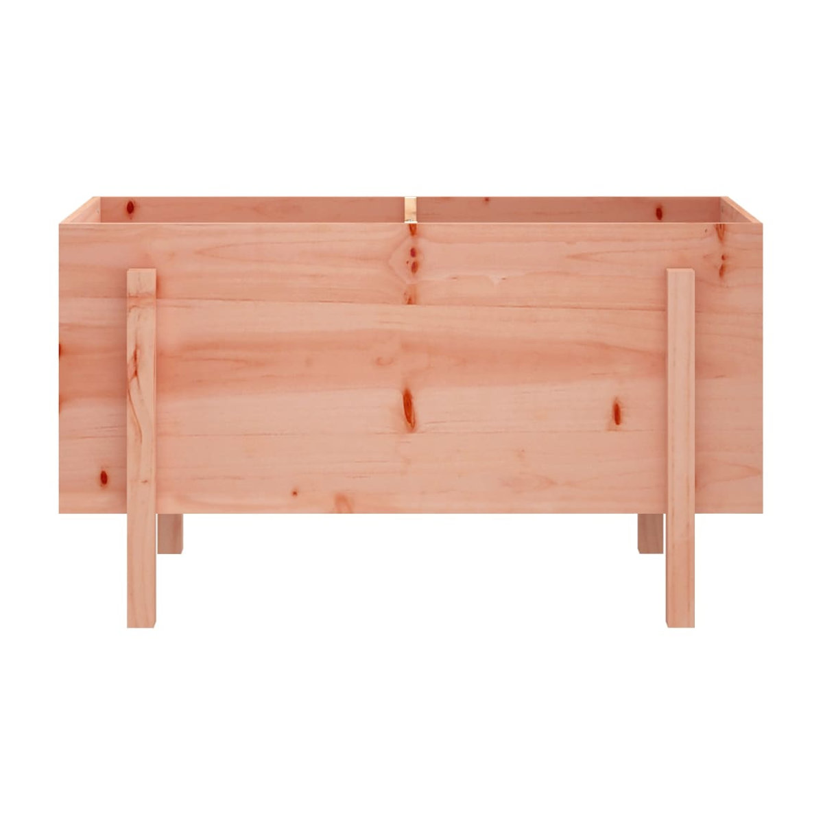 Vidaxl Gartenpflanzkübel auf Füßen aus Massivholz Douglasie, B/T/H: 101 x 50 x 57 cm - Bild 4