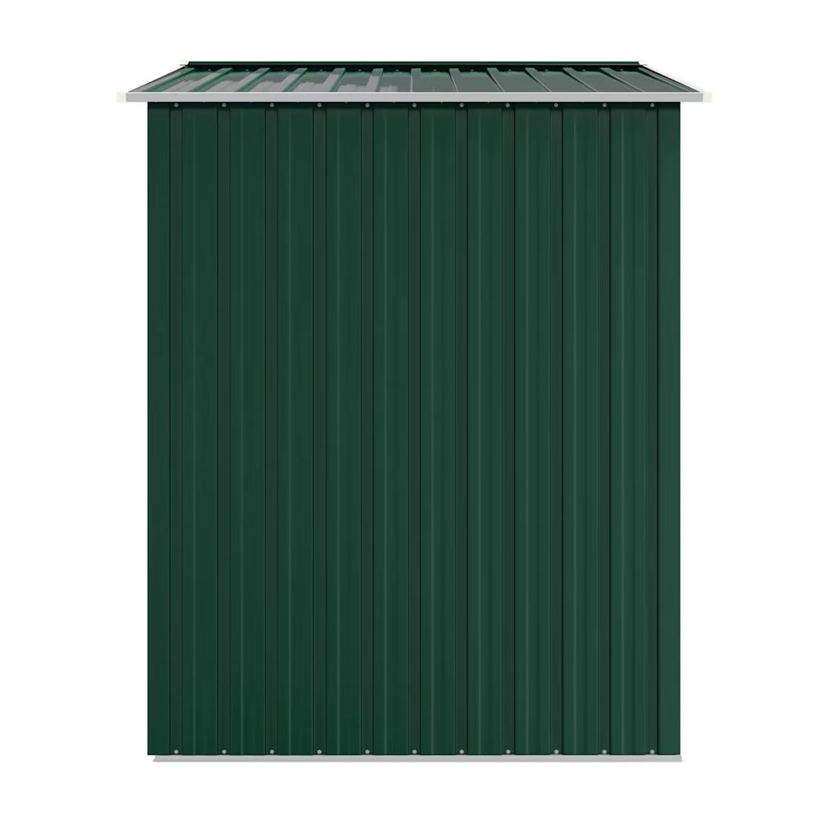 VIDAXL Gartenschuppen aus Metall in Grün und Grau, B/T/H: 205 x 129 x 183 cm - Bild 5