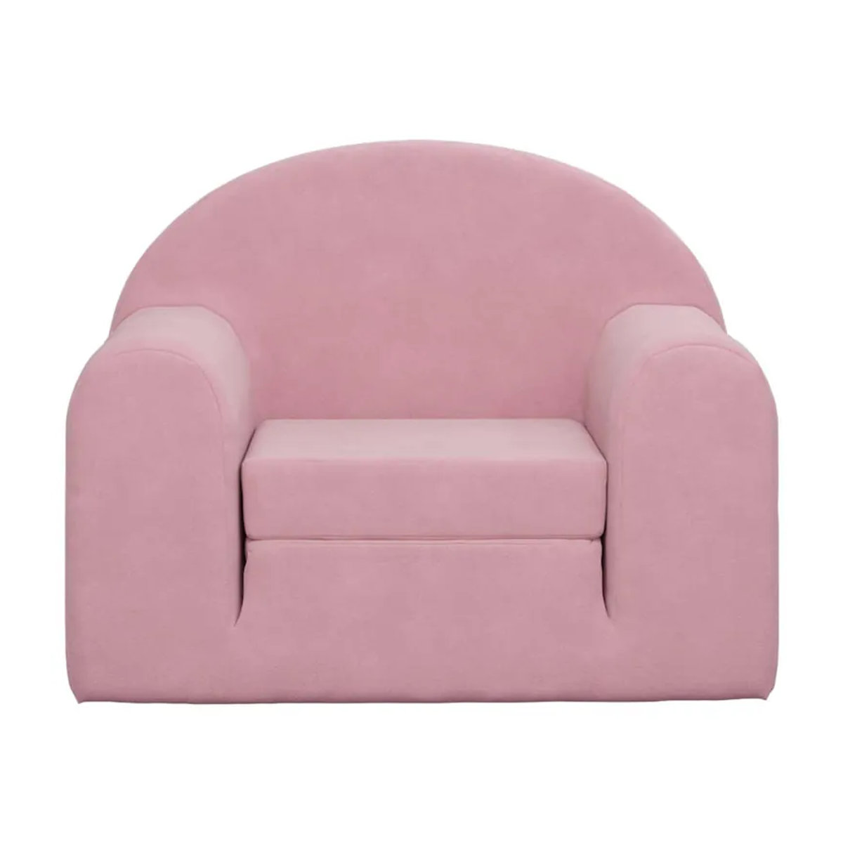 Vidaxl Kindersofa aus weichem Plüsch, ausziehbar, Rosa - Bild 3