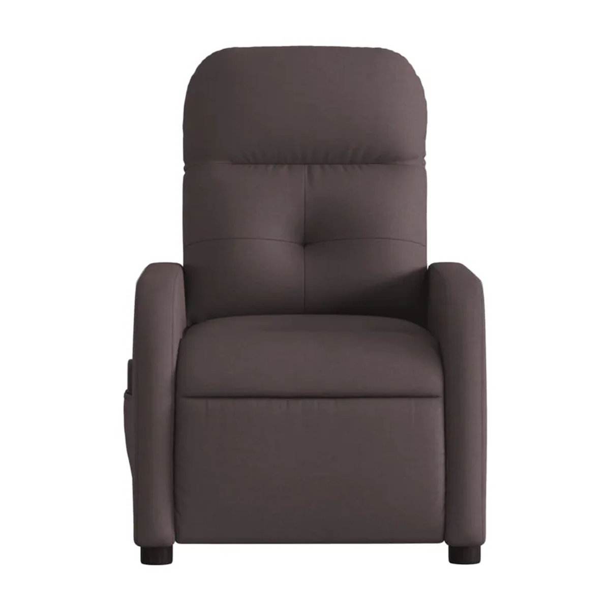 Vidaxl Klappbarer Massagesessel in Braun mit Stoffbezug als moderner Relaxsessel - Bild 7