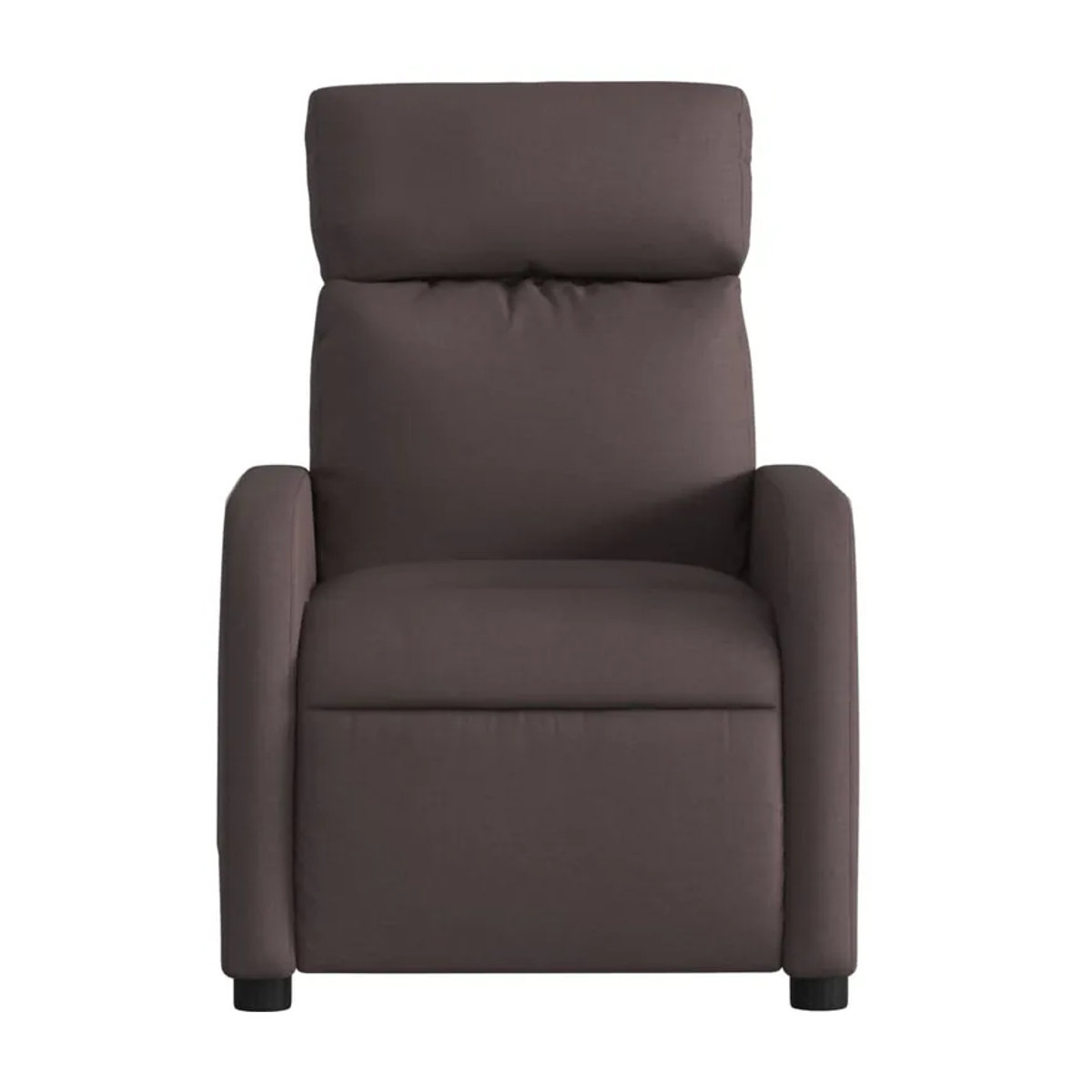 Vidaxl Klappbarer Massagesessel Modern, Dunkelbraun, mit Stoffbezug - Bild 7