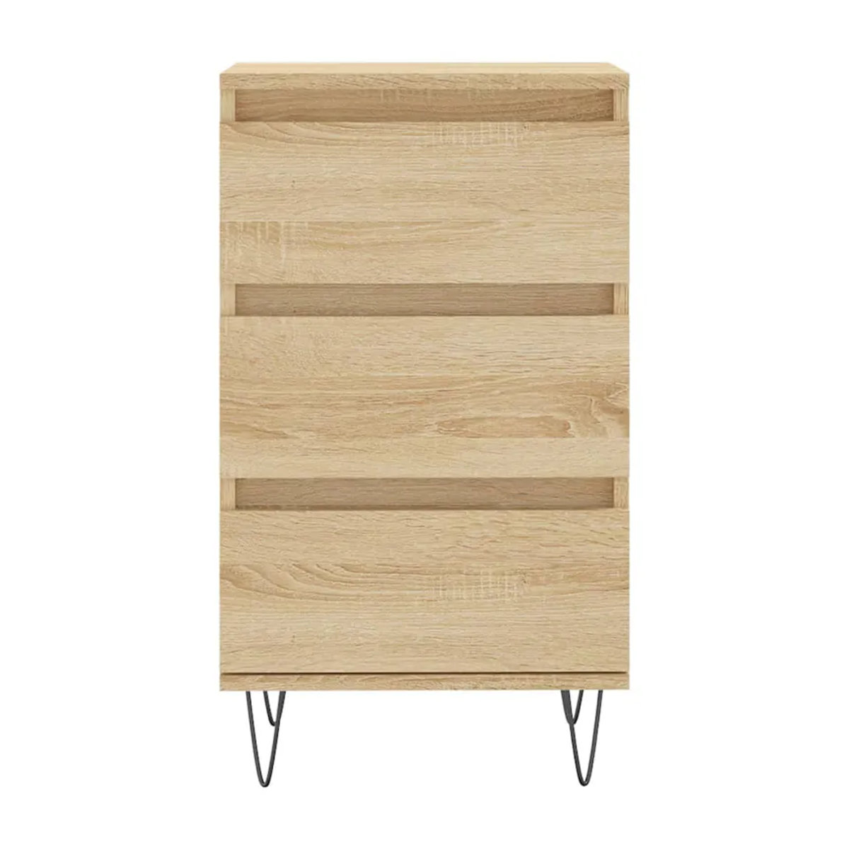 Vidaxl Kommode in Eiche Natur im modernen skandinavischen Design, B/T/H: 40 x 35 x 70 cm - Bild 2