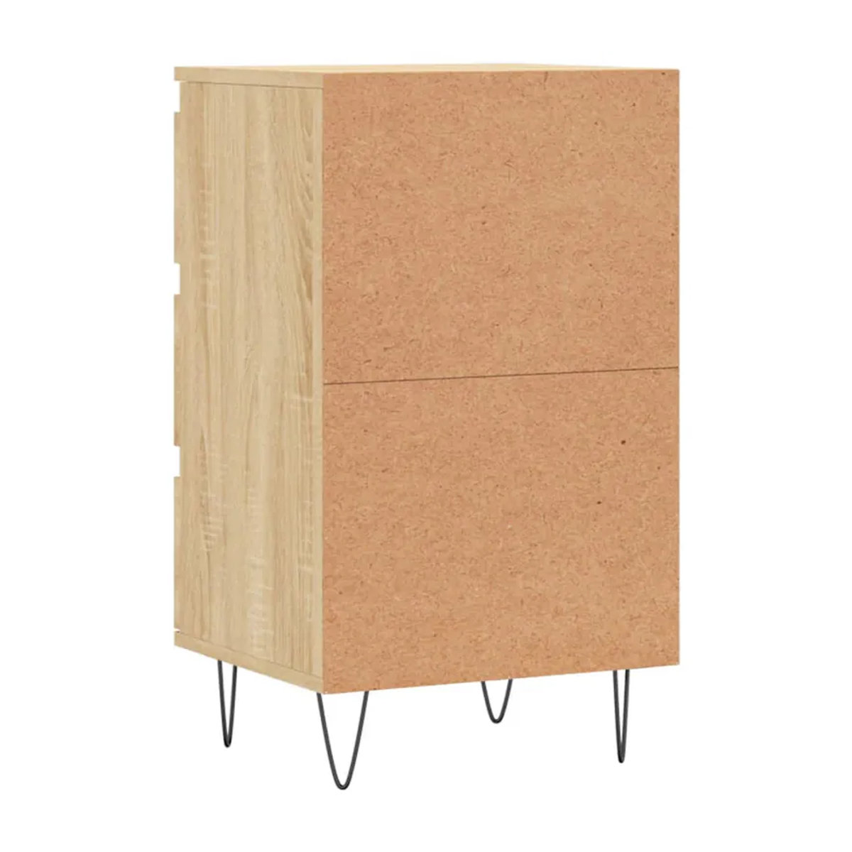 Vidaxl Kommode in Eiche Natur im modernen skandinavischen Design, B/T/H: 40 x 35 x 70 cm - Bild 3
