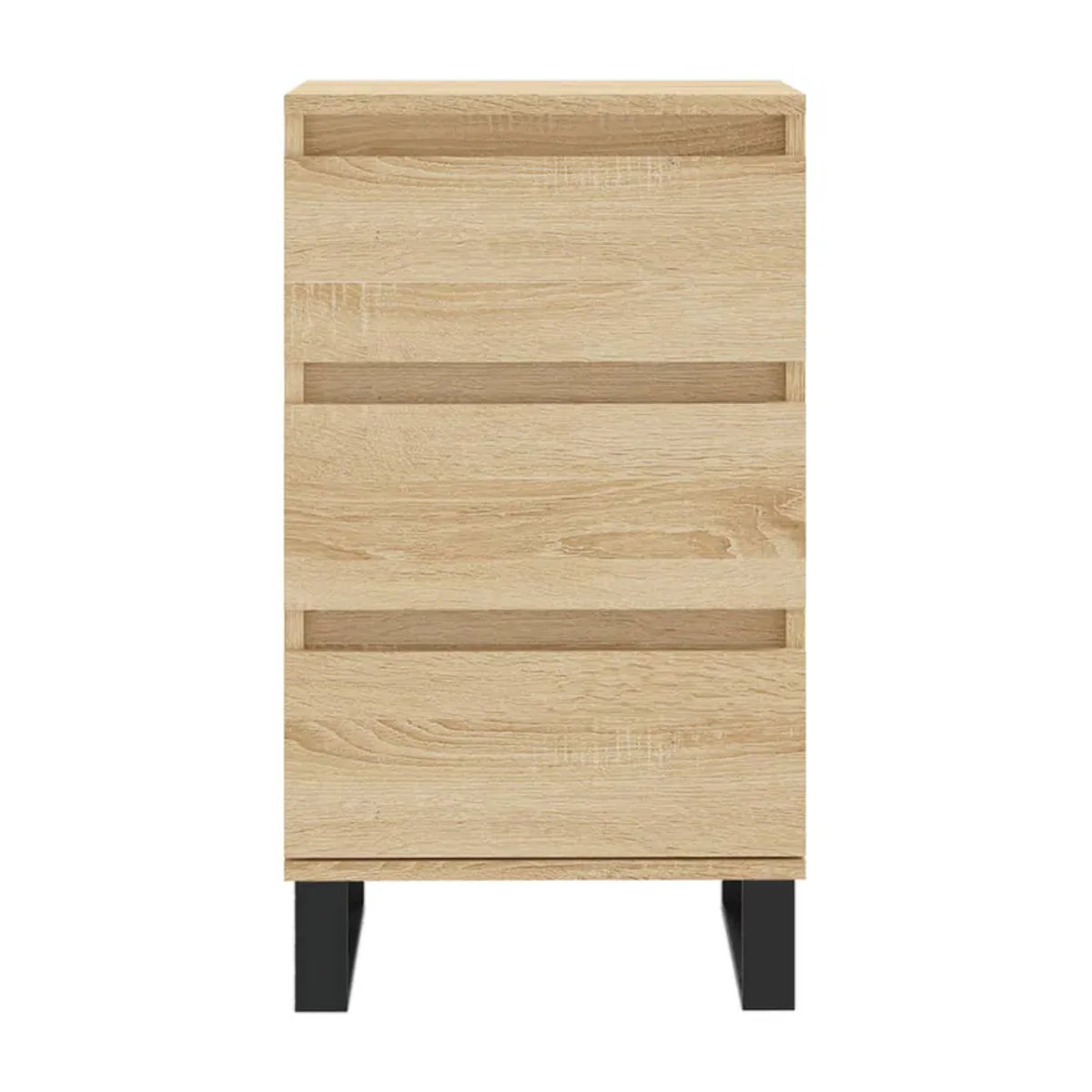 Vidaxl Kommode in Eiche Natur im skandinavischen Design, B/T/H: 40 x 35 x 70 cm - Bild 4