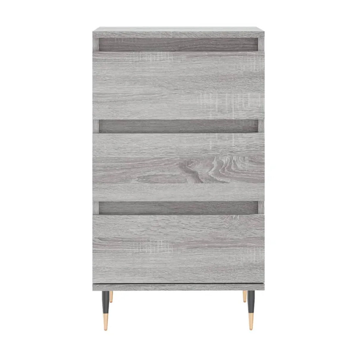 Vidaxl Kommode Modern in Grau aus Holzwerkstoff und Metall, B/T/H: 40 x 35 x 70 cm - Bild 2