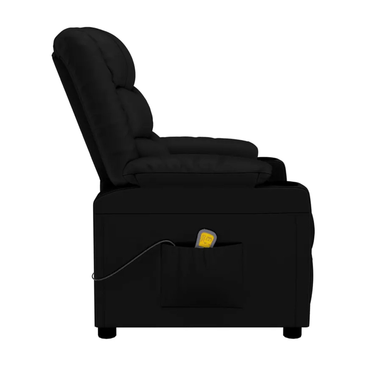 Vidaxl Massagesessel Relaxsessel in Schwarz aus Kunstleder im modernen Design - Bild 5