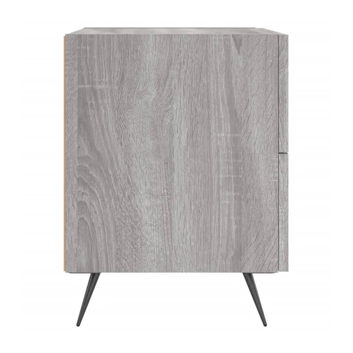 Vidaxl Nachttische 2er-Set Modern in Grau, B/T/H: 40 x 35 x 47,5 cm - Bild 5
