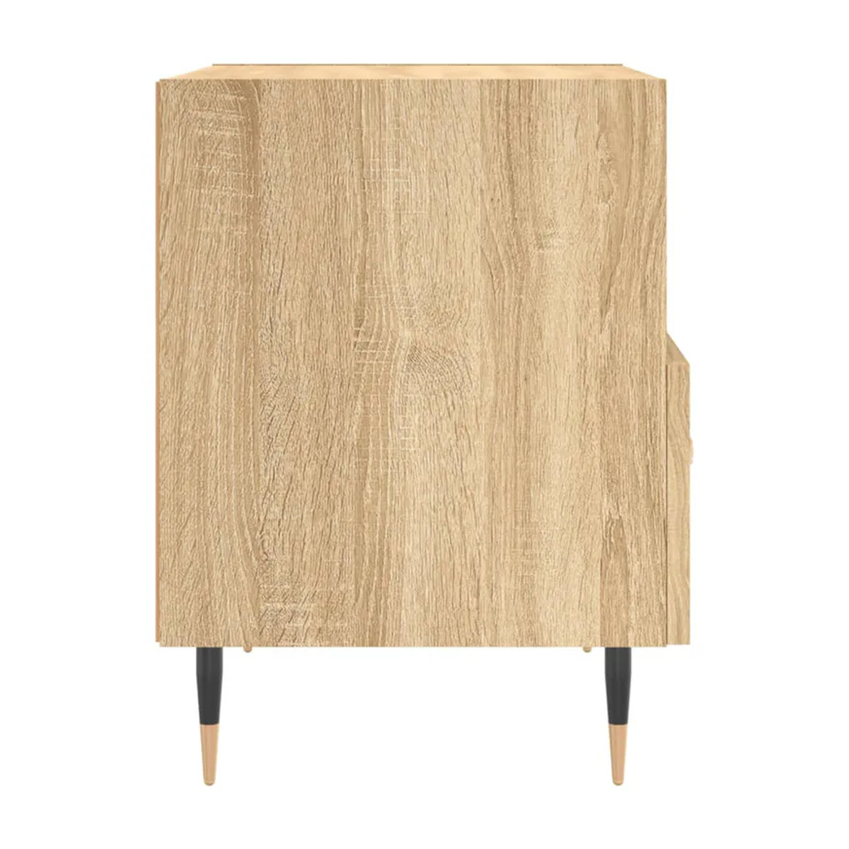 Vidaxl Nachttische im 2er-Set in Sonoma-Eiche, modern und skandinavisch, B/T/H: 40 x 35 x 47,5 cm - Bild 3