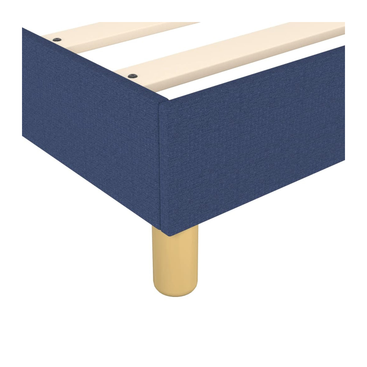 Vidaxl Polsterbett in Blau mit Stoffbezug, B/T: 180 x 200 cm - Bild 3