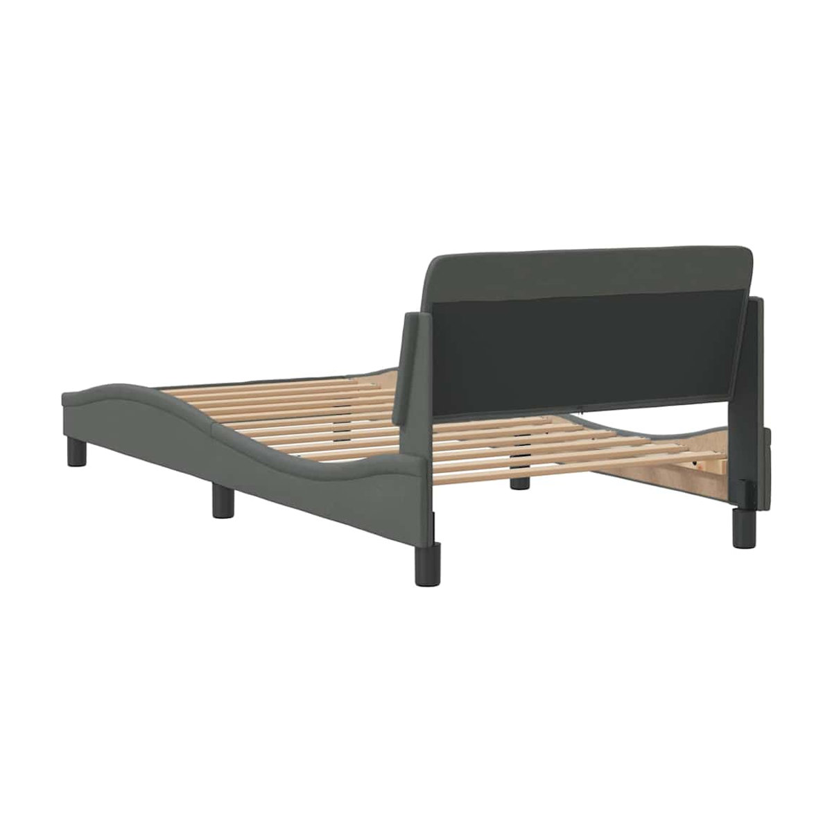 Vidaxl Polsterbett in modernem Design, Grau, B/T: 100 x 200 cm - Bild 2
