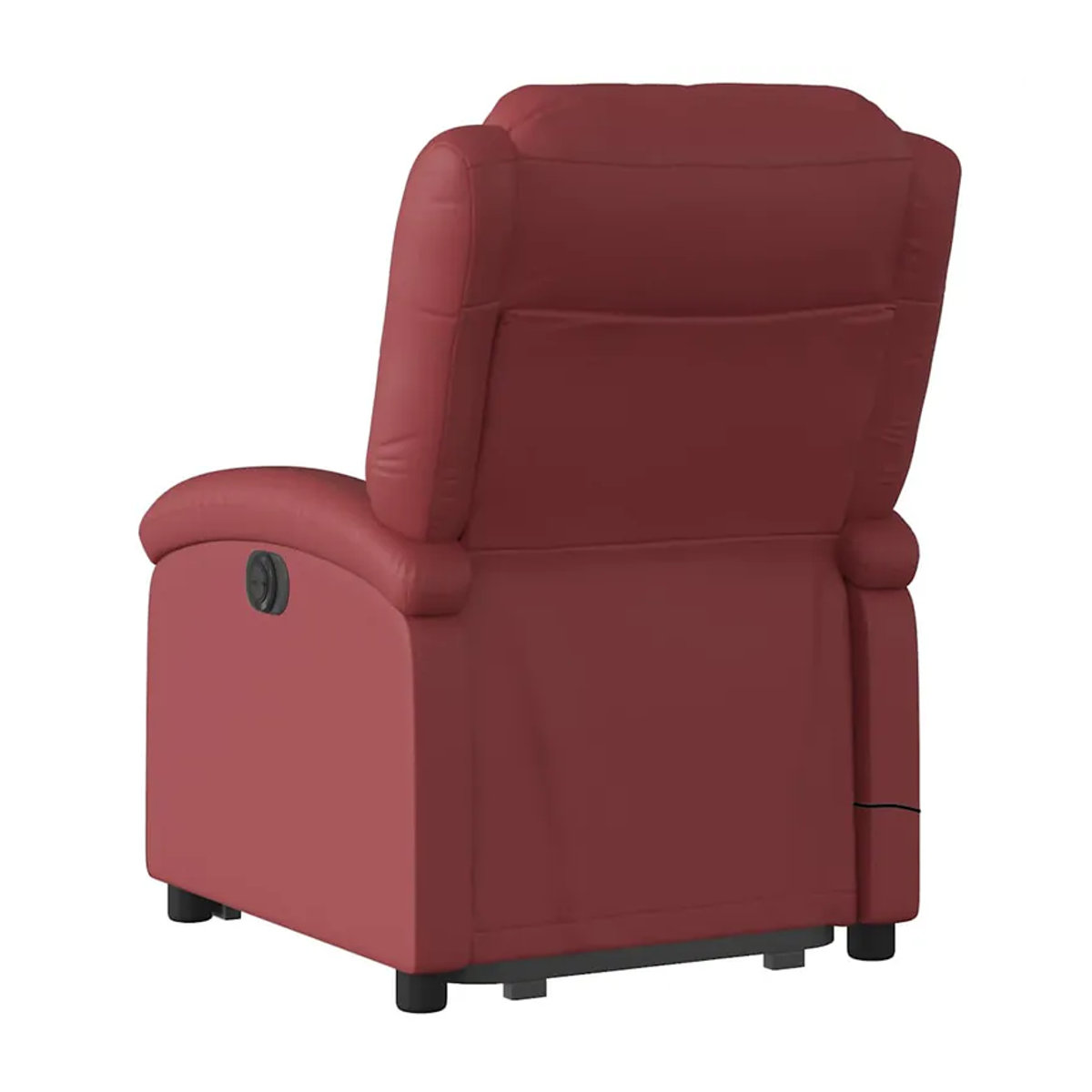 Vidaxl Relaxsessel Aufstehhilfe Massagesessel aus Kunstleder in Rot - Bild 8