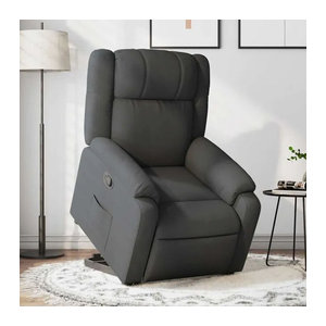 vidaxl Relaxsessel mit Aufstehhilfe aus Stoff in Anthrazit
