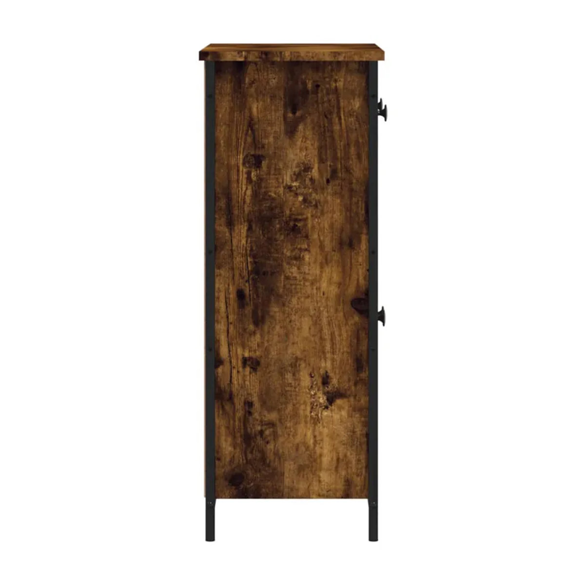 Vidaxl Schrank in Geräuchertem Eichen-Design, Braun, B/T/H: 70 x 30 x 80 cm - Bild 2
