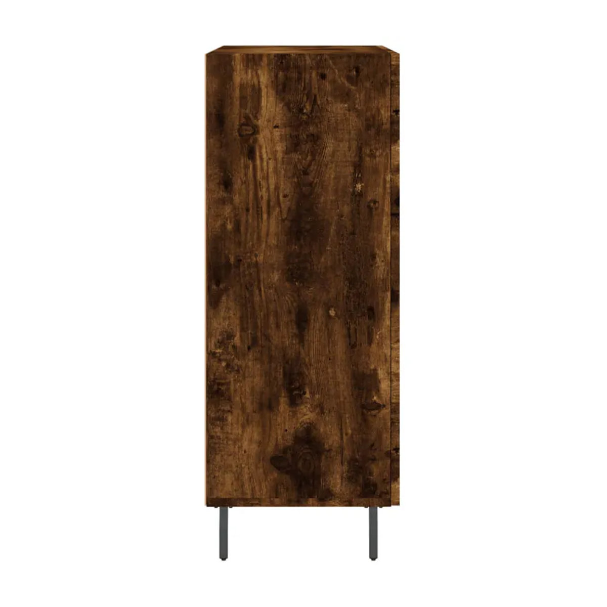 vidaxl Schrank in Geräuchertem Eichen-Design mit brauner Farbe, B/T/H: 69,5 x 34 x 90 cm - Bild 3
