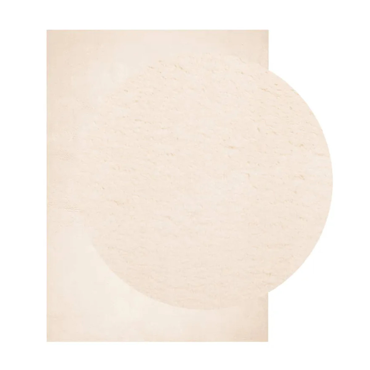 Vidaxl Teppich Huarte Kurzflor in Beige, B: 140 cm, L: 200 cm - Bild 2