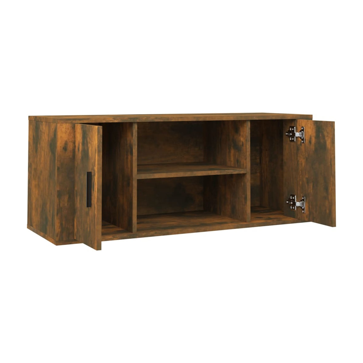 Vidaxl TV-Schrank Modern in Braun, B/T/H: 100 x 40 x 35 cm - Bild 2