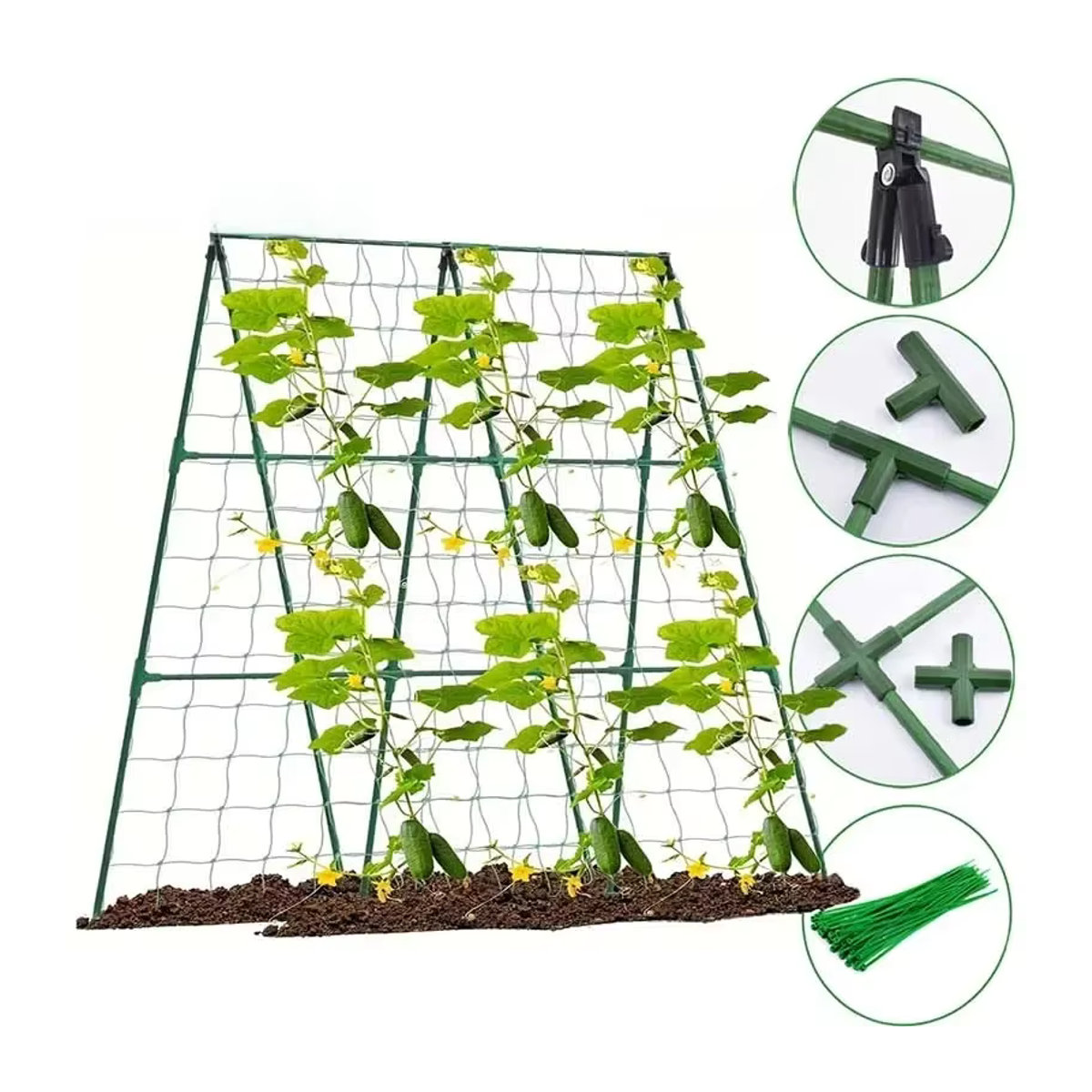 Vielseitiges Kletterspalier als Blumenspalier und Gemüsespalier für deinen Garten oder Innenhof - Bild 7