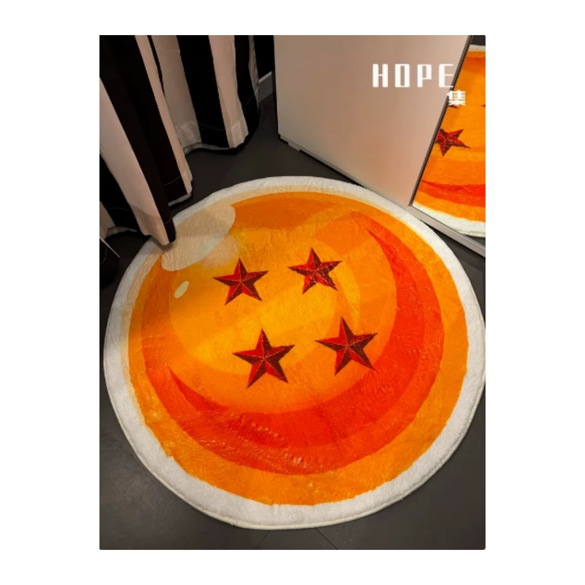 VIKAMA Cartoon und Anime Teppich in Orange für Kinderzimmer und Schlafzimmer - Bild 2
