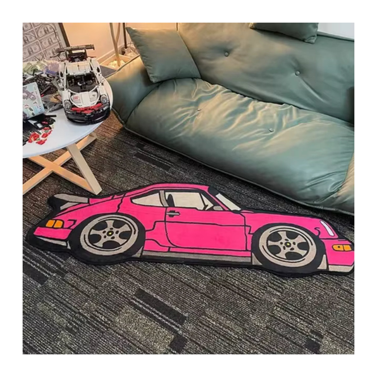 VIKAMA E-Sport Raummatte aus Kristall-Samt in Mehrfarbig für Kinderzimmer und Schlafzimmer - Bild 3