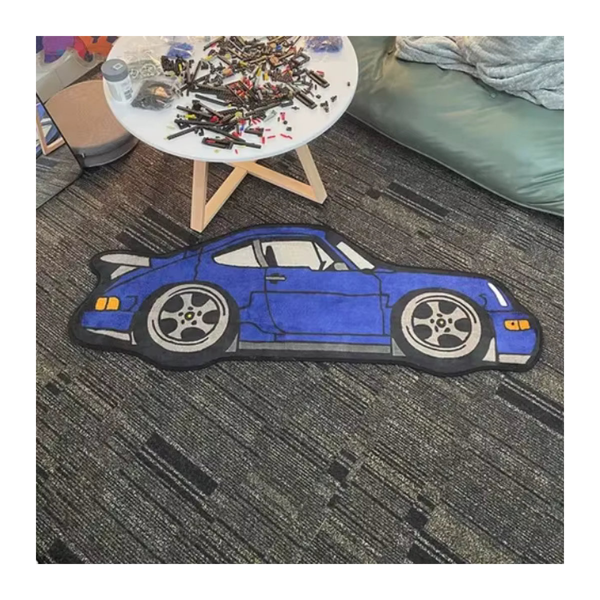VIKAMA E-Sport Raummatte aus Kristall-Samt in Mehrfarbig für Kinderzimmer und Schlafzimmer - Bild 4