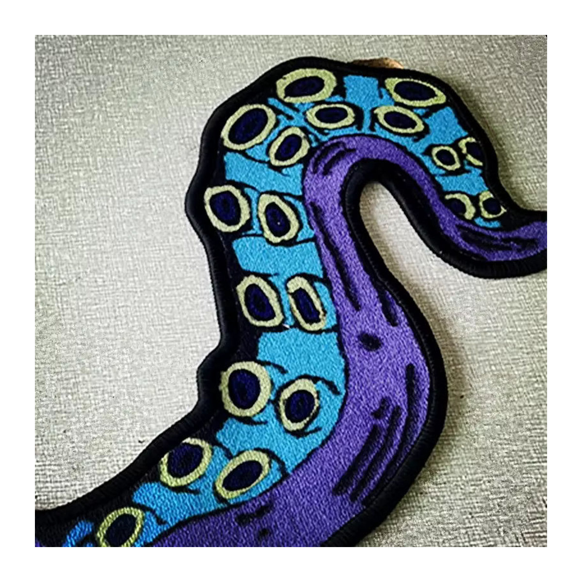 VIKAMA Home Anti-Rutsch-Fußmatte mit Octopus-Design, mehrfarbig, tufted Bodenmatte für Wohnzimmer, Schlafzimmer, Badezimmer oder Küche - Bild 3
