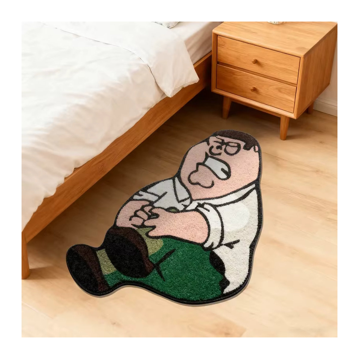 VIKAMA Kinderzimmer Cartoon-Teppich, weich und flauschig, mehrfarbig - Bild 2