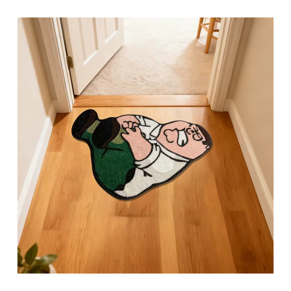 VIKAMA Kinderzimmer Cartoon-Teppich, weich und flauschig, mehrfarbig - Bild 5