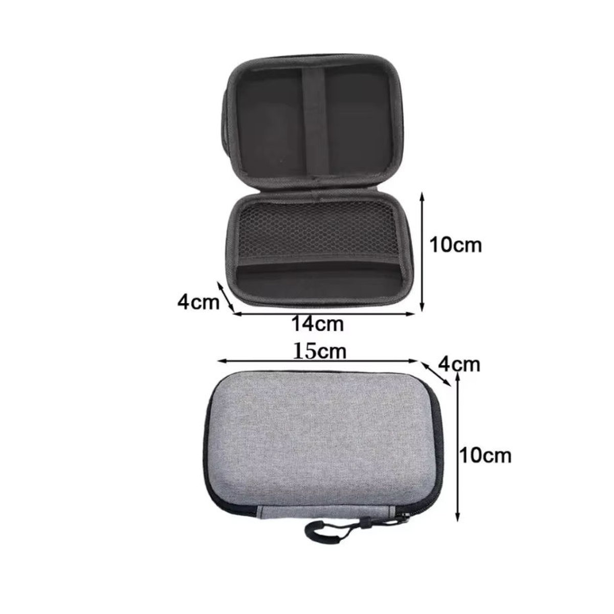VIKEFON Schutzhülle für R36S/R35S EVA Hard Case Tragetasche in Grau - Bild 3