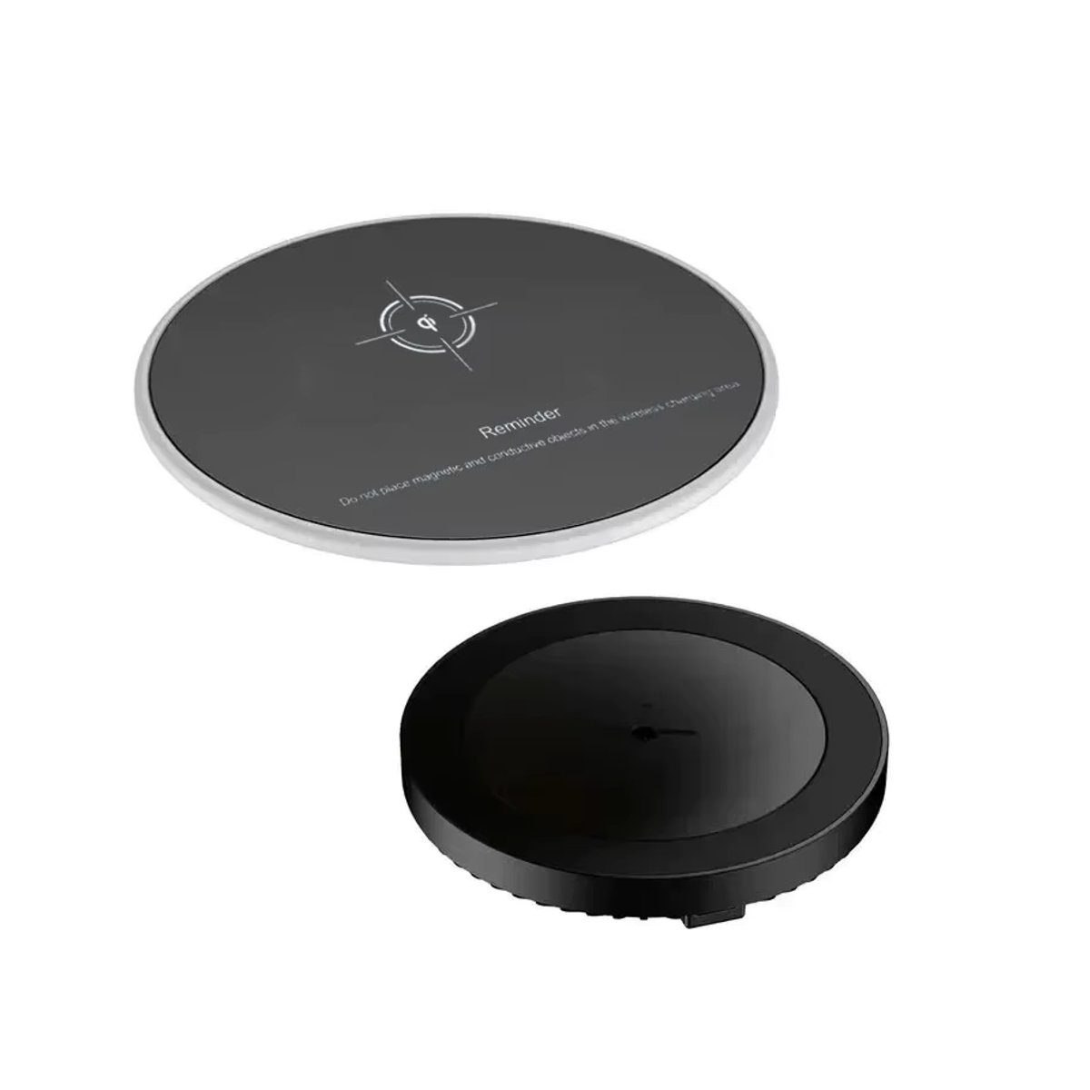 VIKEFON Unsichtbare Untertisch Drahtlose Ladestation Schwarz Minimalistisch mit 40 mm Entfernung für iPhone und Samsung - Bild 5