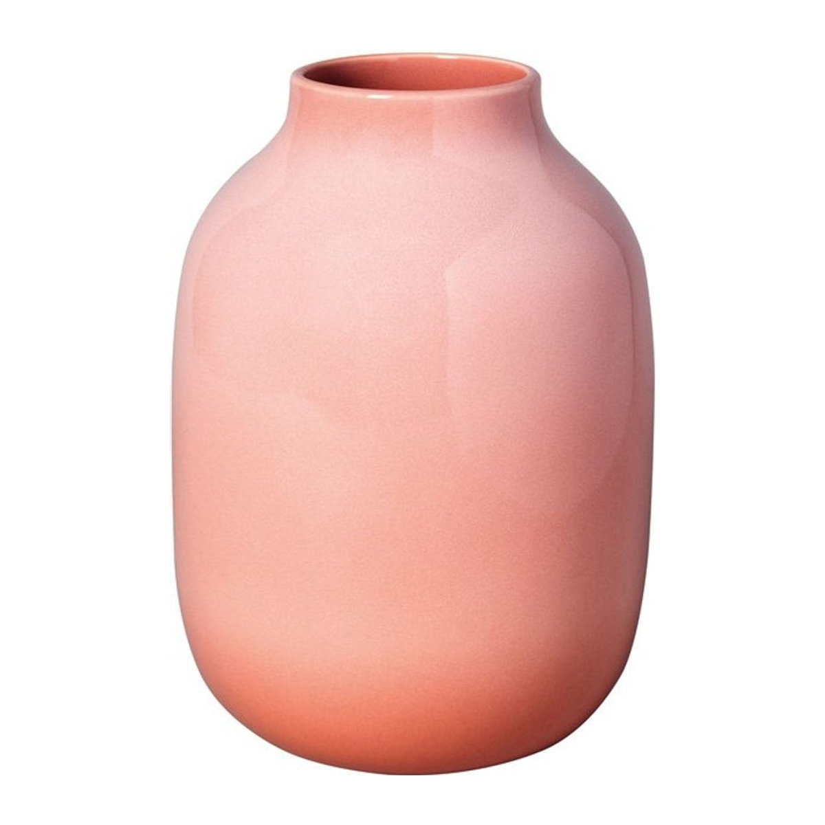Villeroy & Boch like. Vase Nek Perlemor Home in Rosa aus Keramik, Höhe: 22 cm - Bild 1