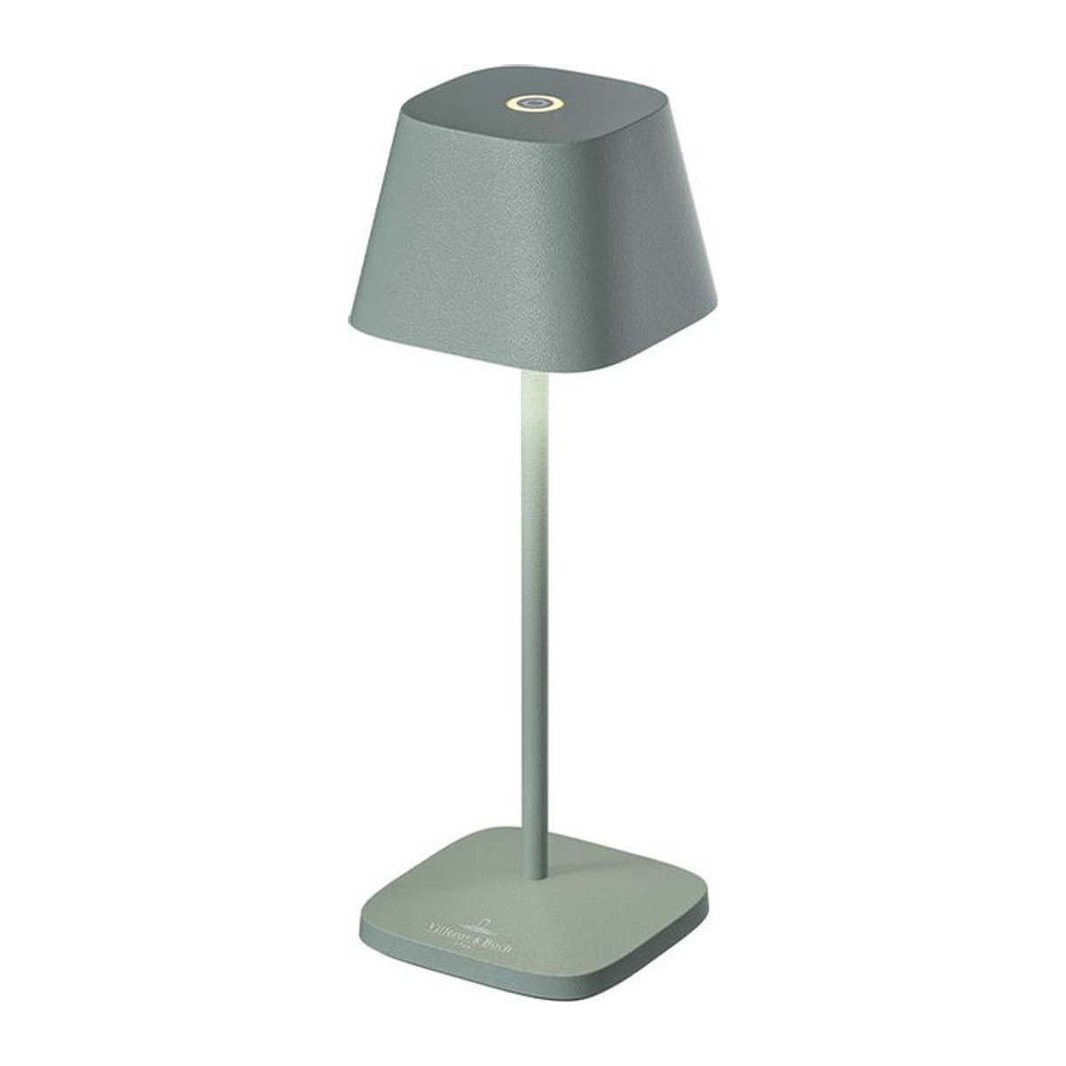 Villeroy & Boch Neapel Micro RC LED-Akku-Tischleuchte in Grün aus Aluminium, B/T/H: 6,5 x 6,5 x 20 cm - Bild 2