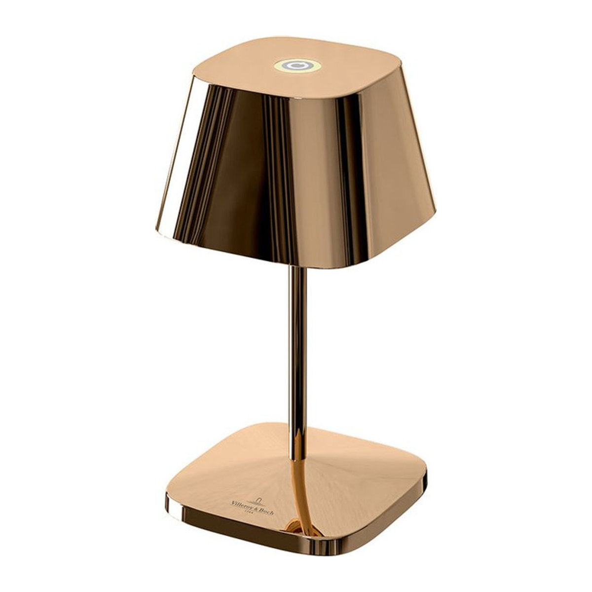 Villeroy & Boch Neapel RC LED-Akku-Tischleuchte aus Aluminium in Rosa, B: 10 cm, T: 10 cm, H: 20 cm - Bild 2