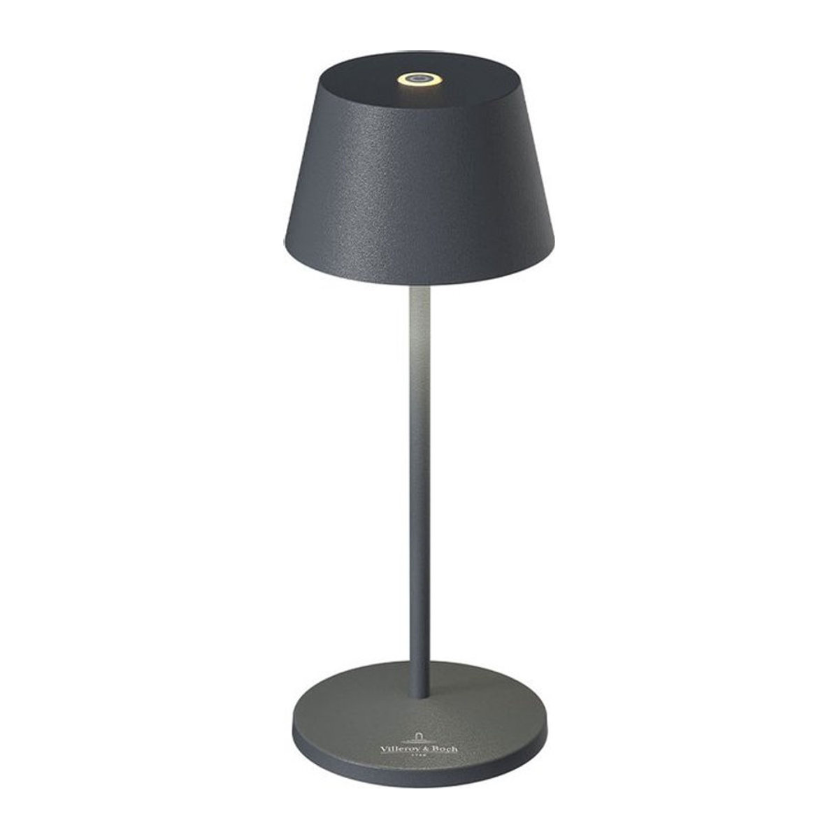 Villeroy & Boch Seoul Micro RC LED-Akkuleuchte in Anthrazit mit warmweißem Licht - Bild 1