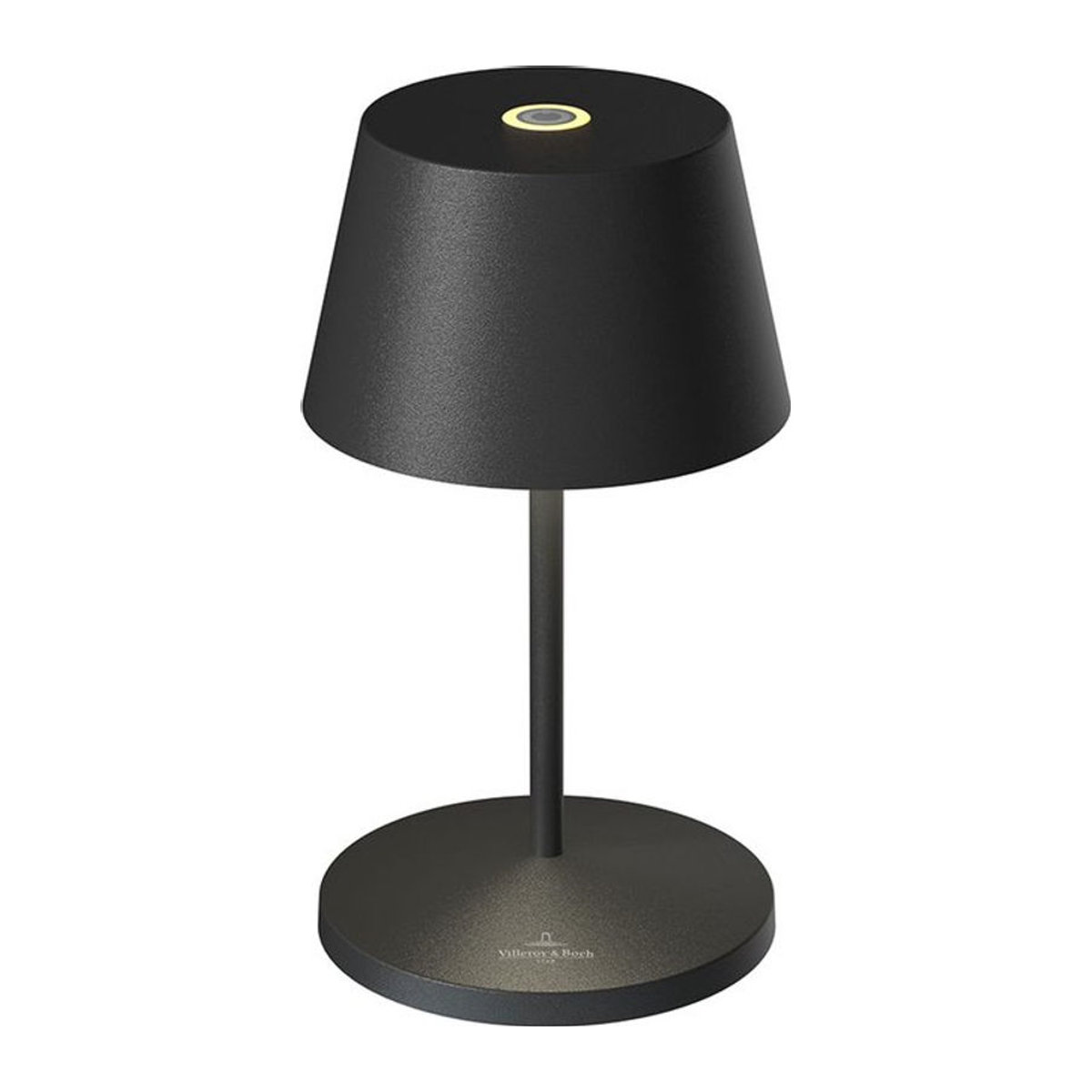 Villeroy & Boch SEOUL RC Akku-Tischleuchte aus Aluminium in Schwarz mit LED, Ø 11 cm x H 20 cm - Bild 2