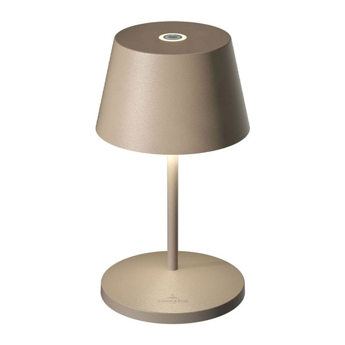 Villeroy & Boch SEOUL RC Akku-Tischleuchte LED in Beige mit warmweißem Licht, Durchmesser: 11 cm, Höhe: 20 cm - Bild 2