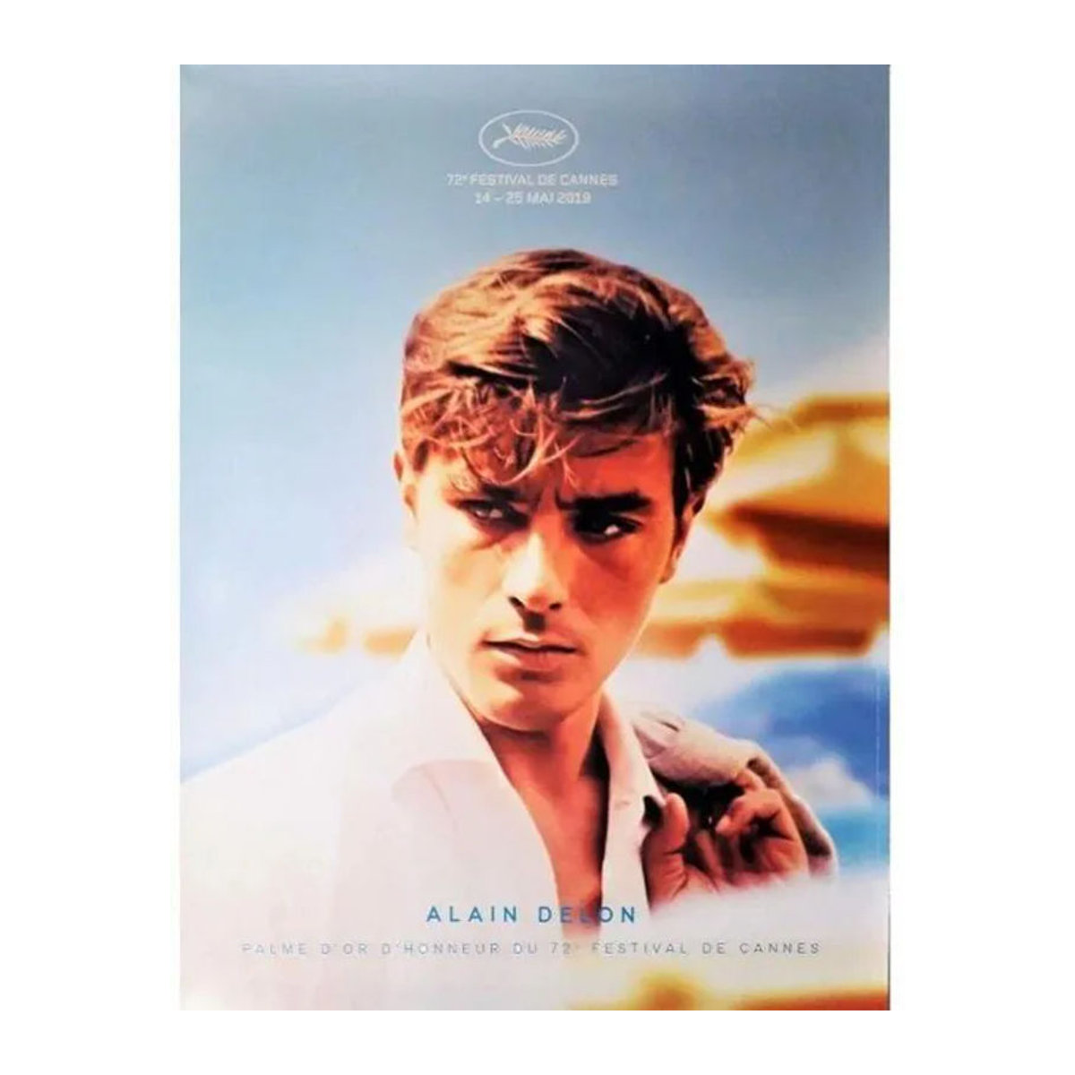 Vintage Filmplakat Festival de Cannes 2019 Hommage an Agnès Varda, mehrfarbig, Papier, B/H: 60 x 80 cm - Bild 1