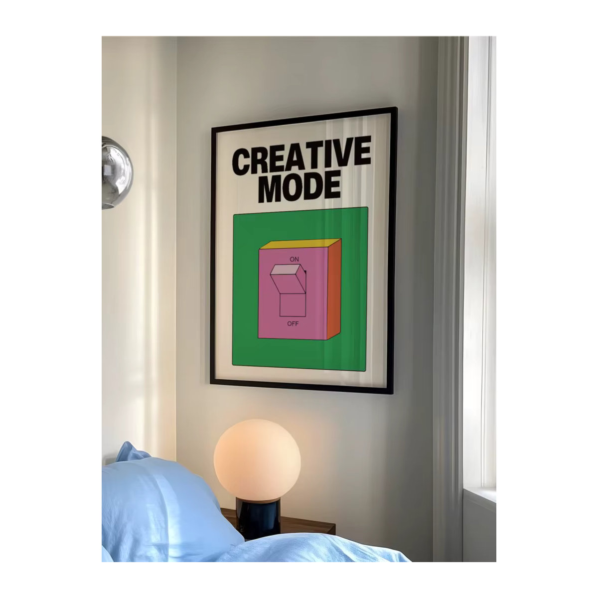 Vintage Mode Wandkunstdruck Leinwandmalerei mit Typografie als mehrfarbiges Poster im Hochformat für dein Wohnzimmer, die Küche oder das Kinderzimmer - Bild 5