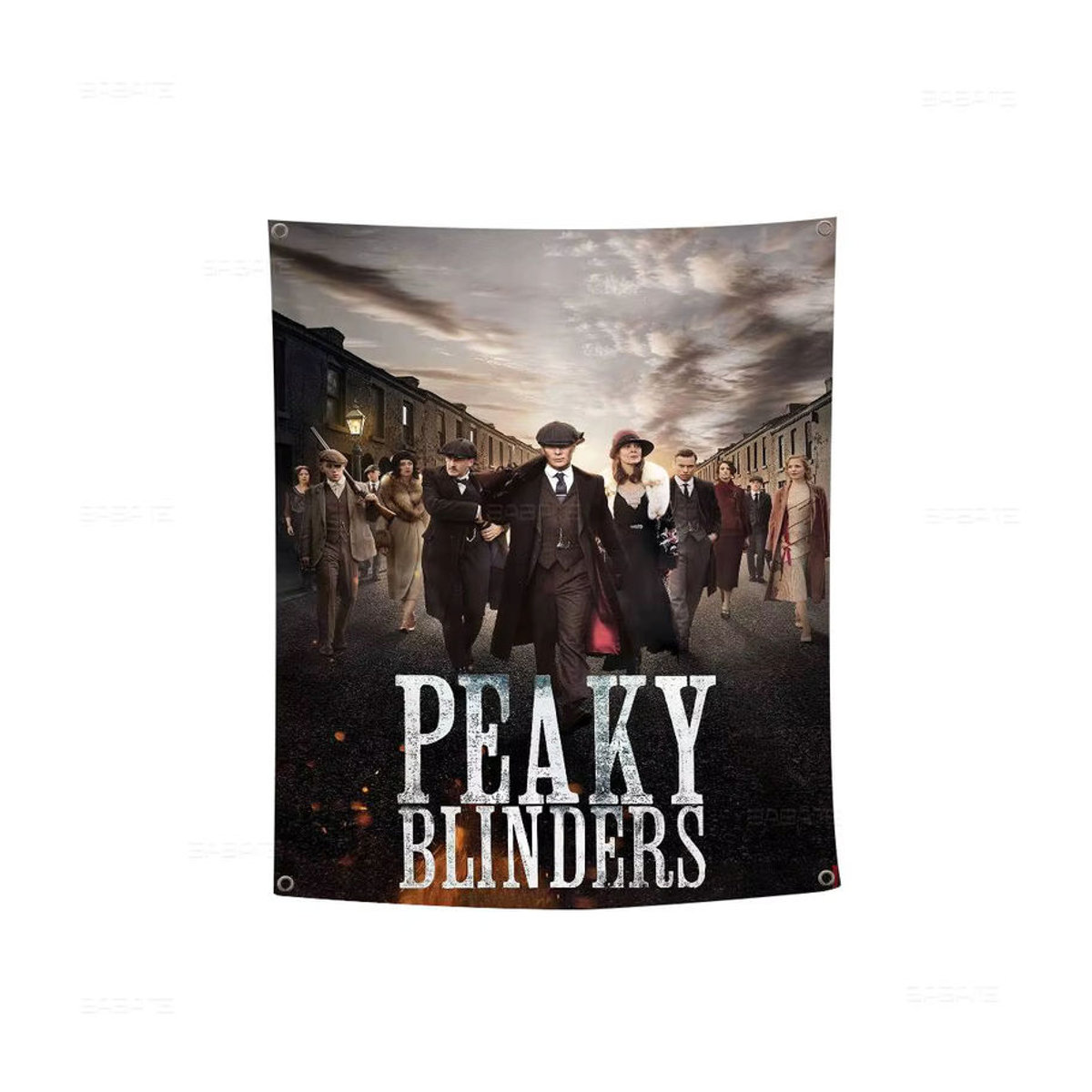 Vintage Peaky Blinders Party-Dekoration Mehrfarbige Wimpel-Girlande für deinen Geburtstag - Bild 6