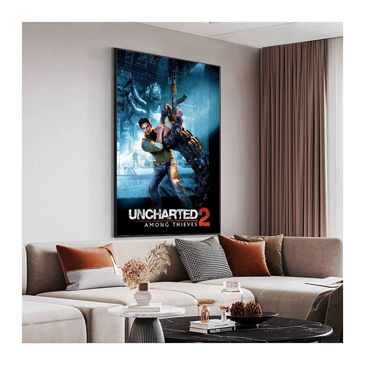 Vintage Uncharted Abenteuer Poster als mehrfarbiger Whitepaper-Druck auf Papier für deine Wanddekoration - Bild 3