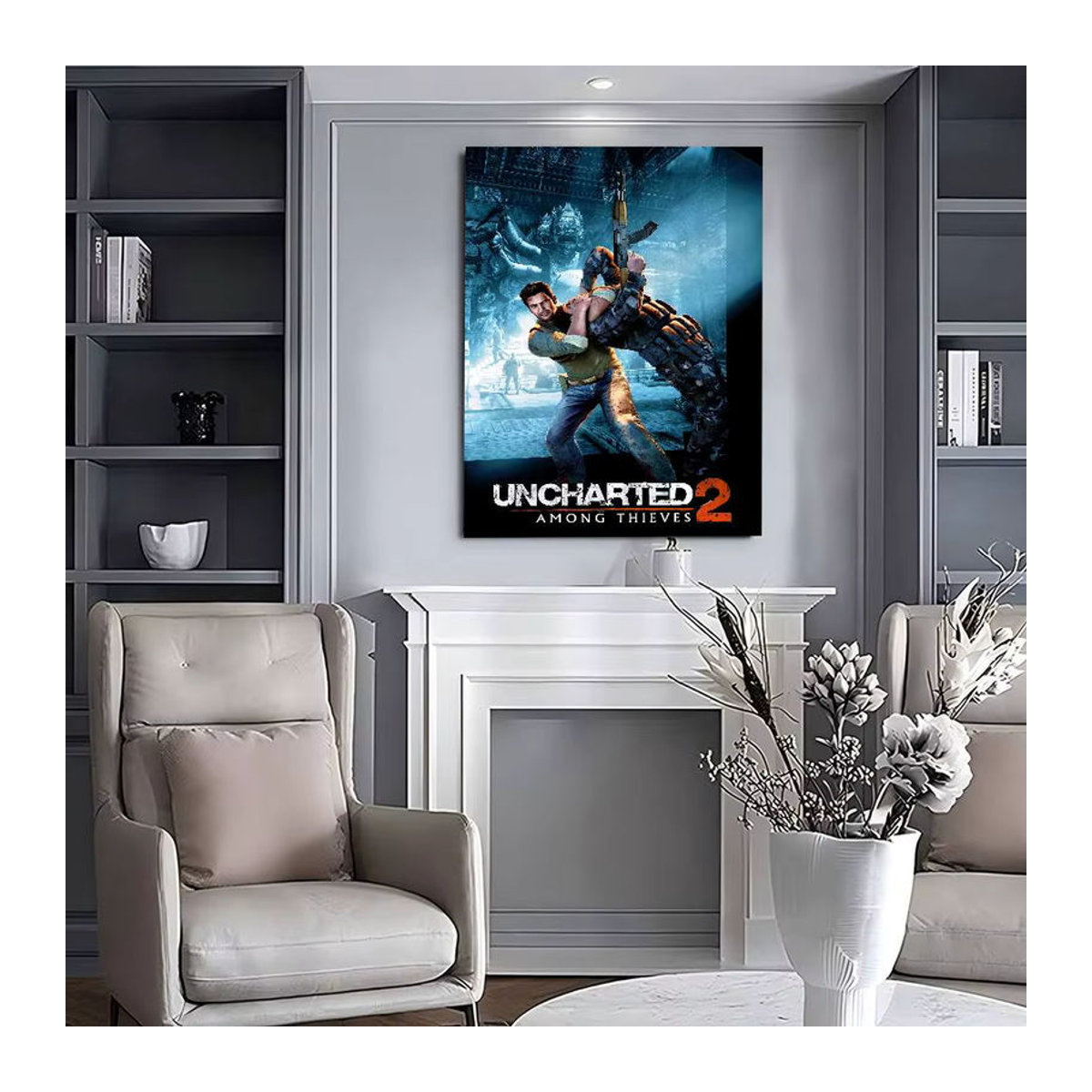 Vintage Uncharted Abenteuer Poster als mehrfarbiger Whitepaper-Druck auf Papier für deine Wanddekoration - Bild 6
