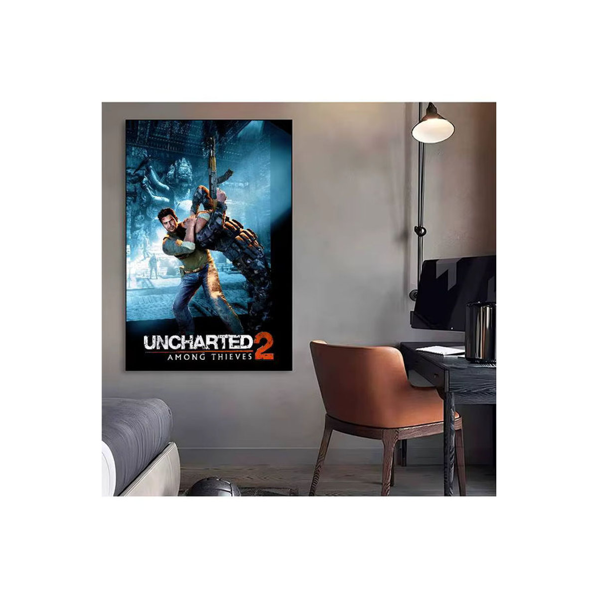 Vintage Uncharted Abenteuer Poster als mehrfarbiger Whitepaper-Druck auf Papier für deine Wanddekoration - Bild 7