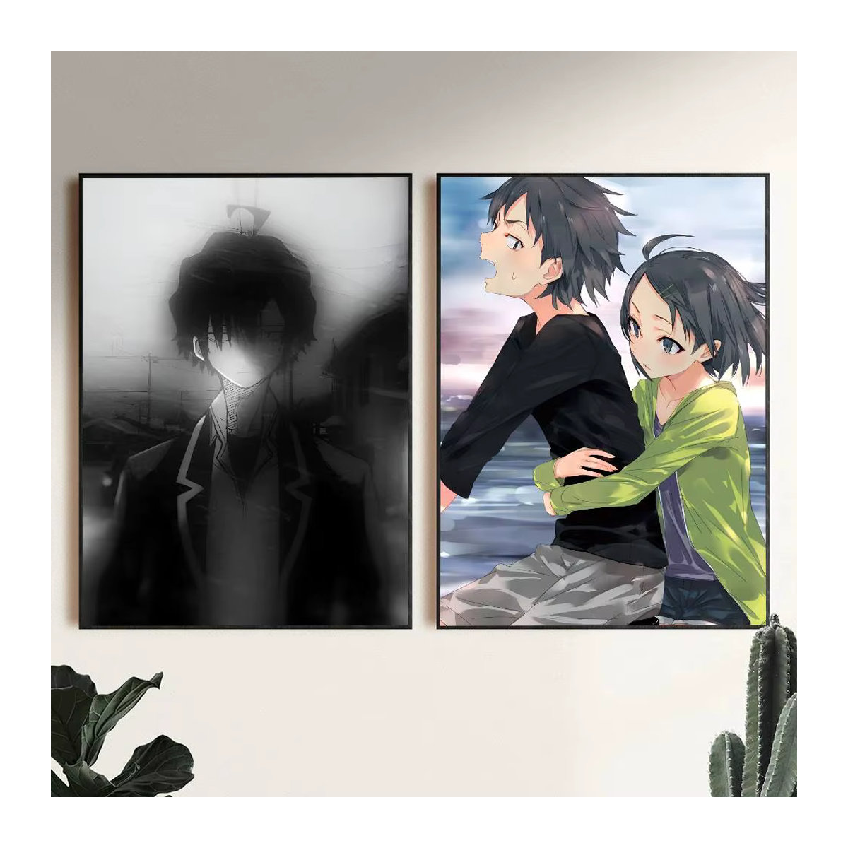 Vintage Wandkunst Poster My Teen Romantic Comedy SNAFU Hachiman Hikigaya Motiv in Hochformat und Mehrfarbig als Rahmenloser HD-Druck auf Papier - Bild 2