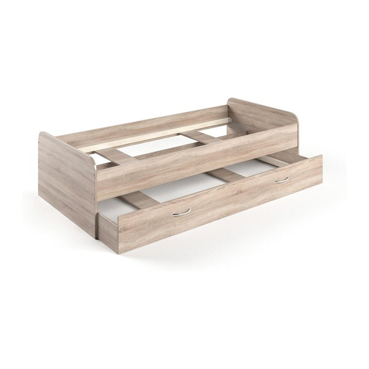 VitaliSpa Jugendbett Enzo Funktionsbett mit Gästeliege in Sonoma, B/T/H: 90 x 200 x 241,9 cm - Bild 1