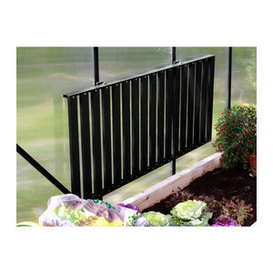 Vitavia Aluminium Gartentisch in Schwarz, B/H/T: 120 x 81 x 56 cm
