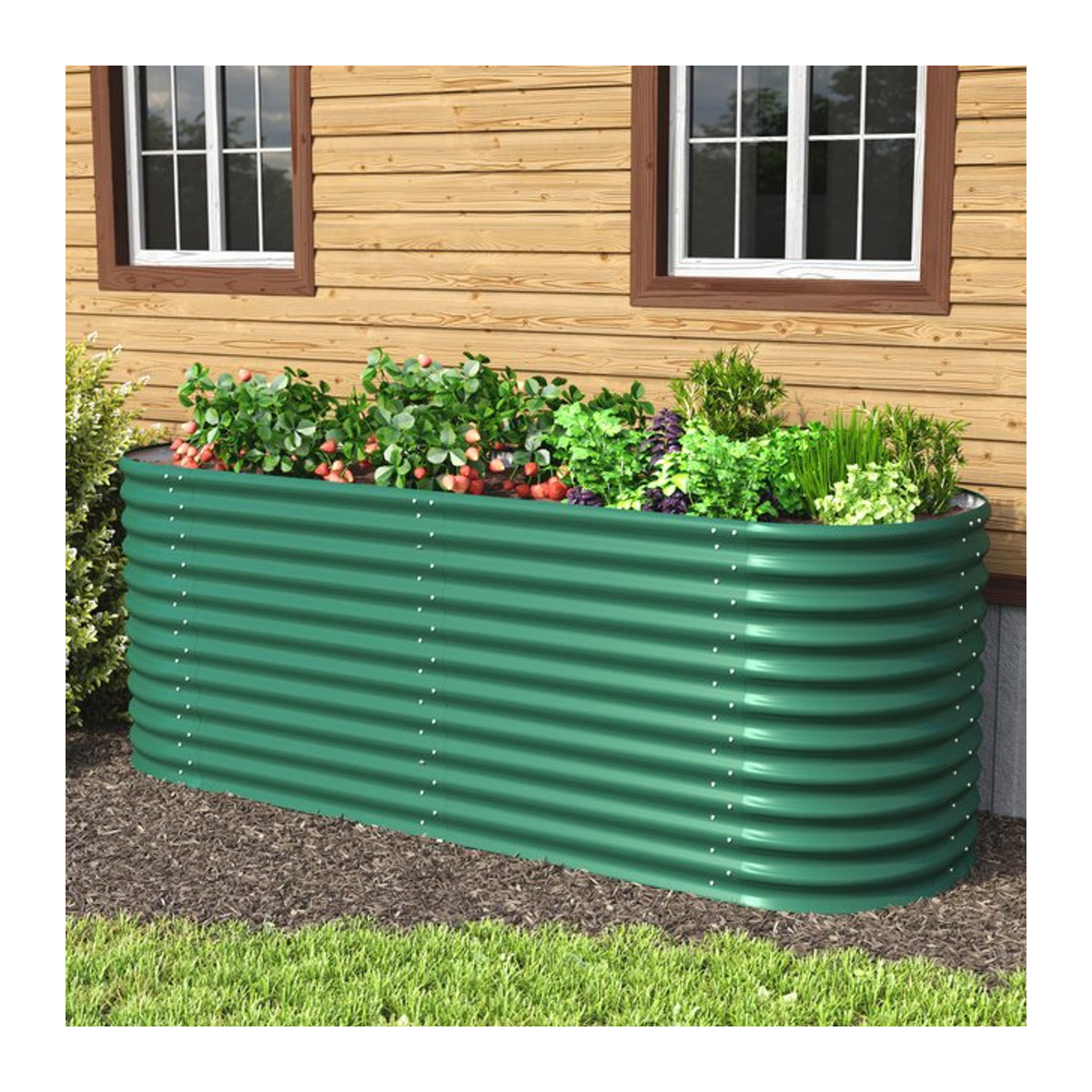 Vitavia Erweiterung Stretched für Hochbeet 858 in Seegras, B: 80 cm, H: 86 cm - Bild 1