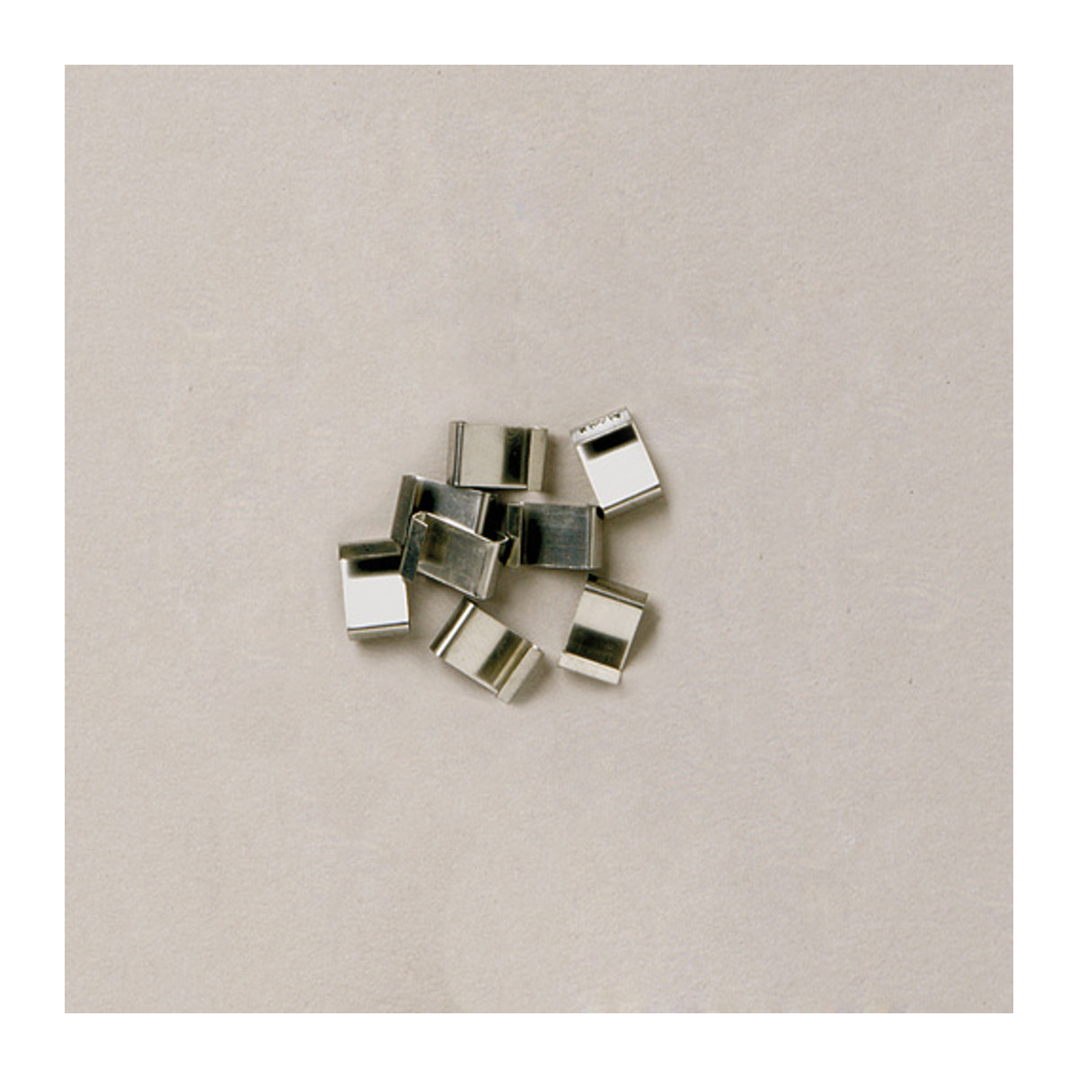 VITAVIA Glasträger Clip-On aus Metall in Silber - Bild 2