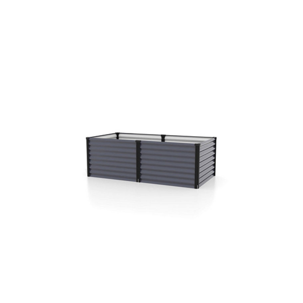 VITAVIA Hochbeet Meta 630 aus Zincalume in Grau, B/H/L: 96,2 x 63 x 187,7 cm - Bild 2