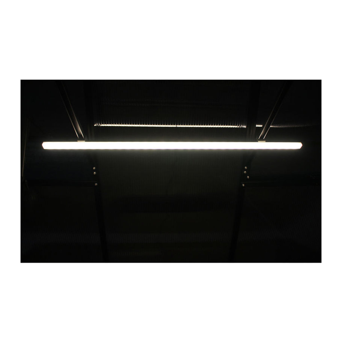 Vitavia LED Lichtleiste aus Aluminium in Silber, Warmweiß, B/T/H: 100 x 2,3 x 1,2 cm - Bild 7