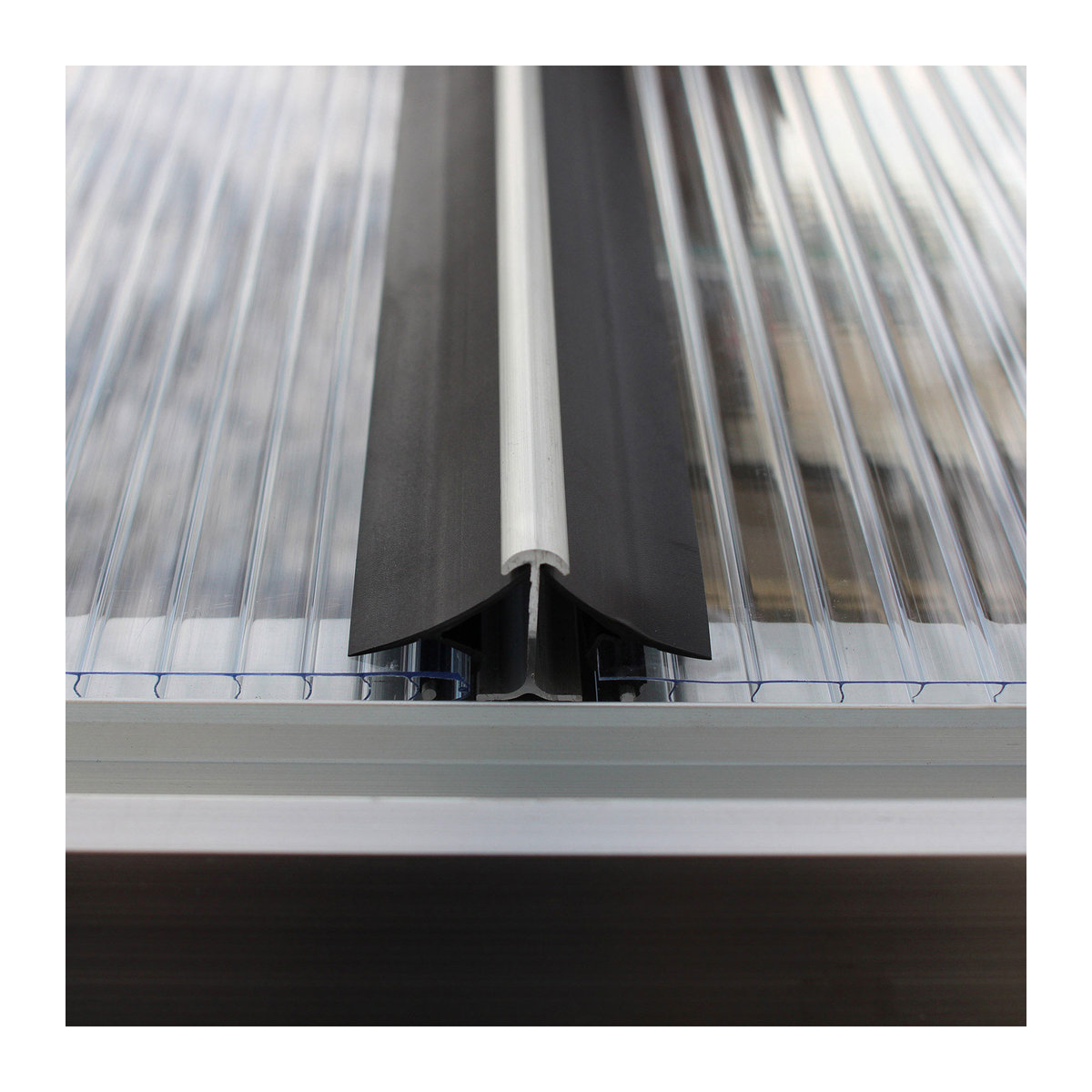 Vitavia Windsicherung für Gewächshausplatten, schwarz, 4 mm, HKP (6700/7500) - Bild 2