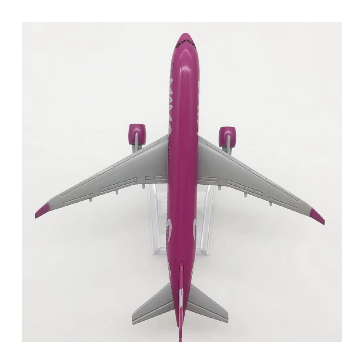 Viva Air Columbia Pink A320 Flugzeugmodell aus Metall im Maßstab 1:16 in Rosa - Bild 3